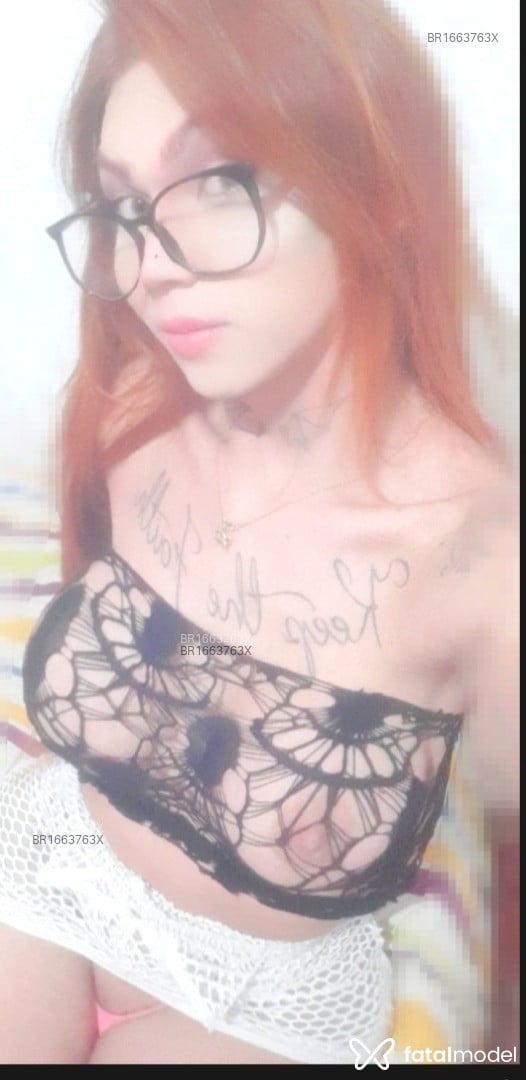 Acompanhante mulher trans ruiva (o) de olhos azuis em Ribeirão Preto - Isabelly lauren