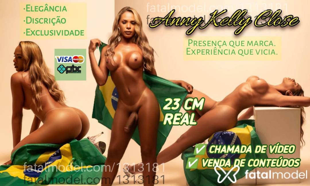 Acompanhante travesti loira (o) de olhos mel - Anny Kelly closee