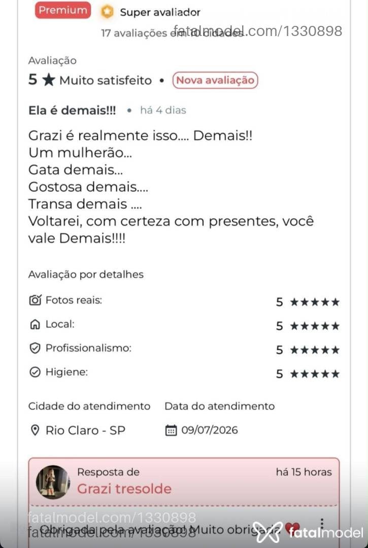 Acompanhante mulher loira (o) de olhos castanhos em Rio Claro - Grazi tresolde