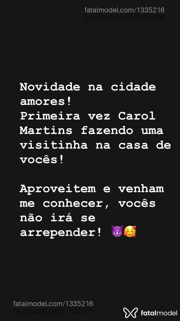 Acompanhante mulher com cabelo castanho de olhos pretos em Jequié - Carol Martins