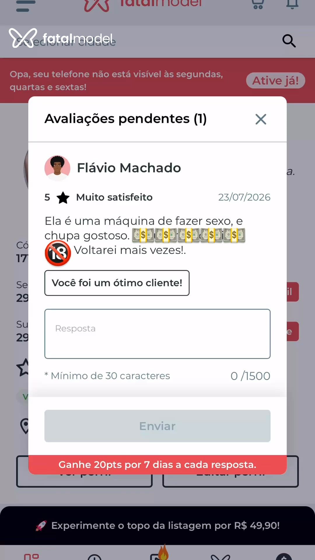 Acompanhante mulher loira (o) de olhos castanhos - Valentina Duartte