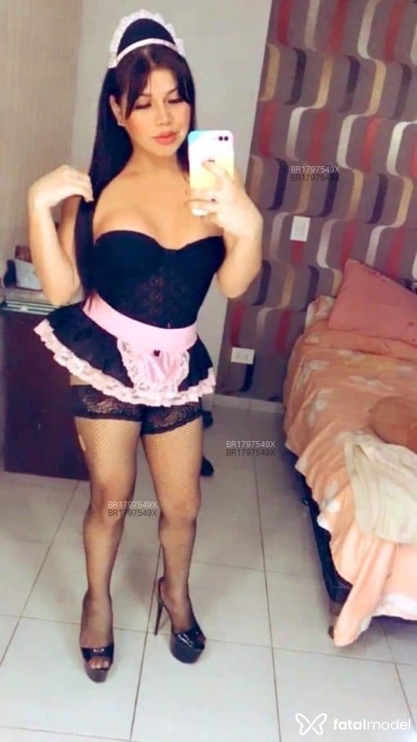 Acompanhante mulher trans morena (o) de olhos castanhos em Porto Velho - Thalita