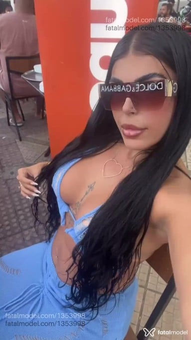 Acompanhante mulher com cabelo castanho de olhos pretos - Luísa ísis