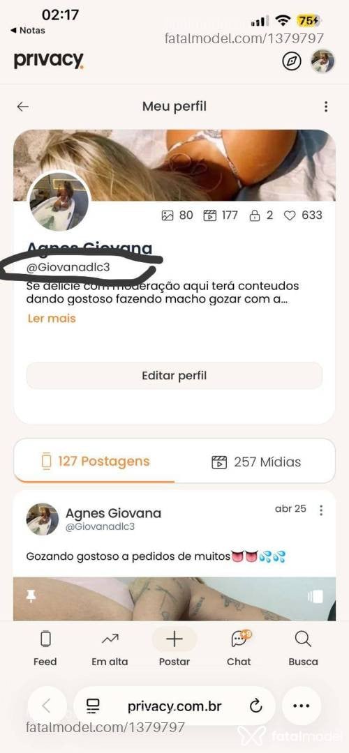 Acompanhante mulher trans loira (o) de olhos mel em Ipatinga - Agnes Nunes