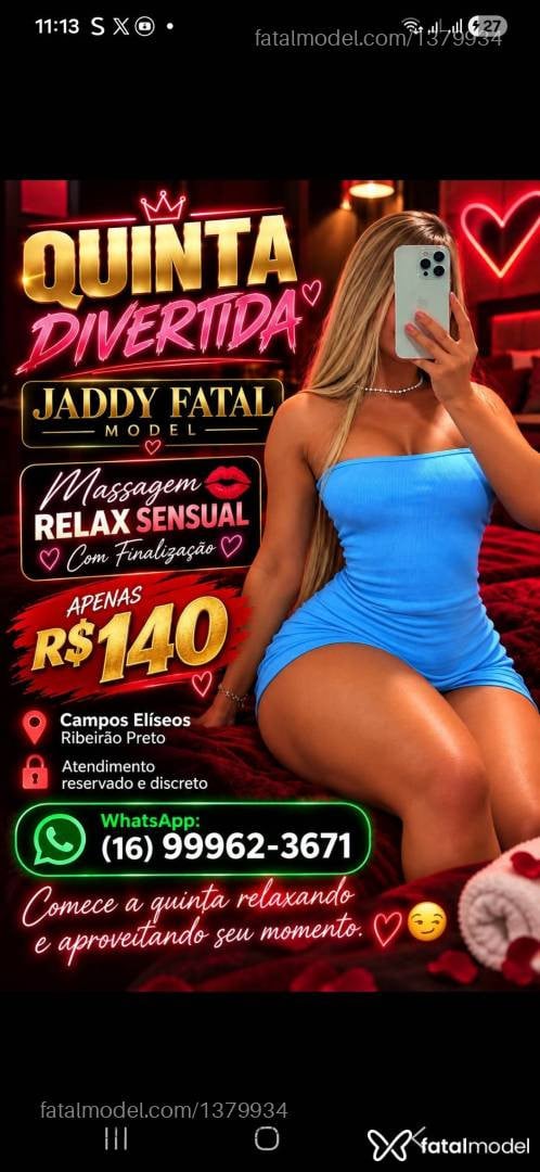 Acompanhante mulher loira (o) de olhos pretos - Jaddy