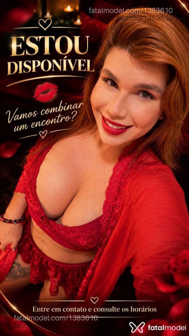 Acompanhante mulher trans ruiva (o) de olhos castanhos - Valentina