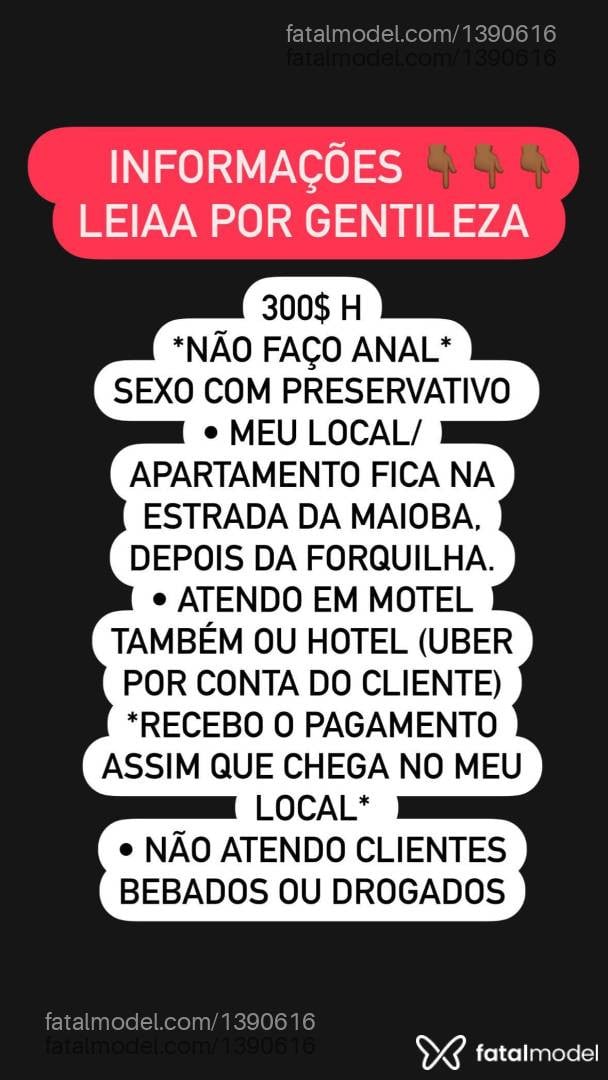 Acompanhante mulher morena (o) de olhos pretos em São Luís - Morenaça