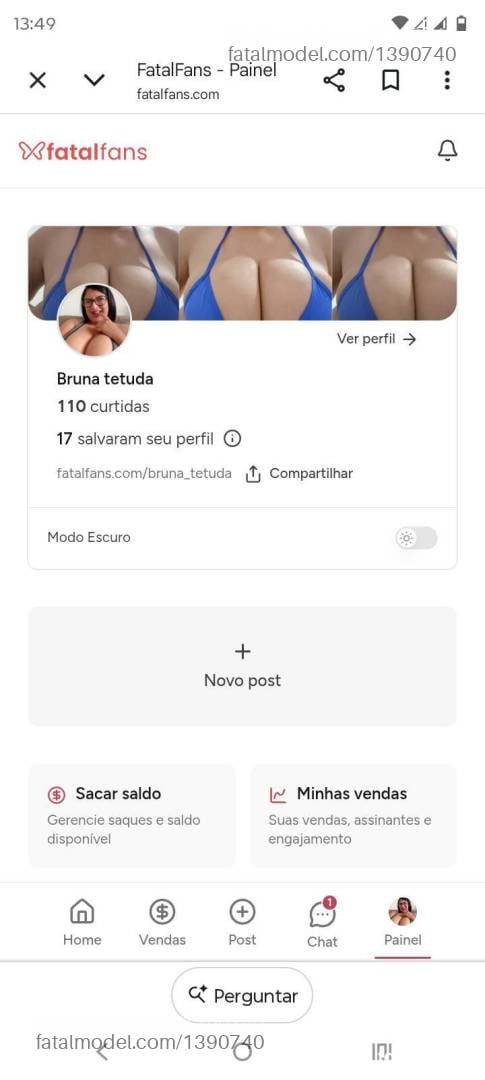 Acompanhante mulher morena (o) de olhos castanhos - Bruna Tetuda