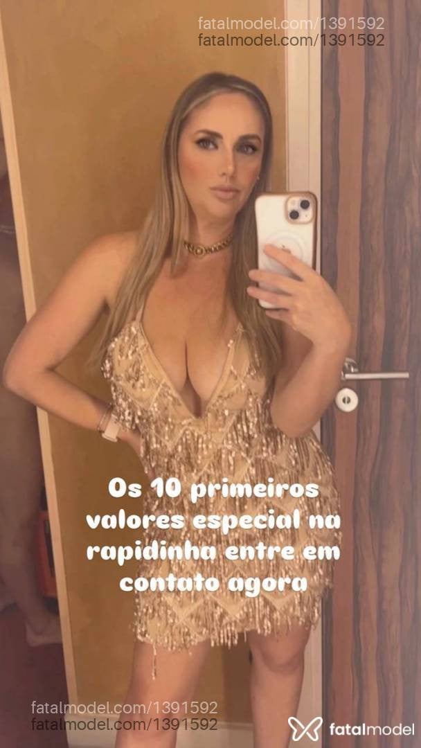 Acompanhante mulher loira (o) de olhos mel - Barbara Borges