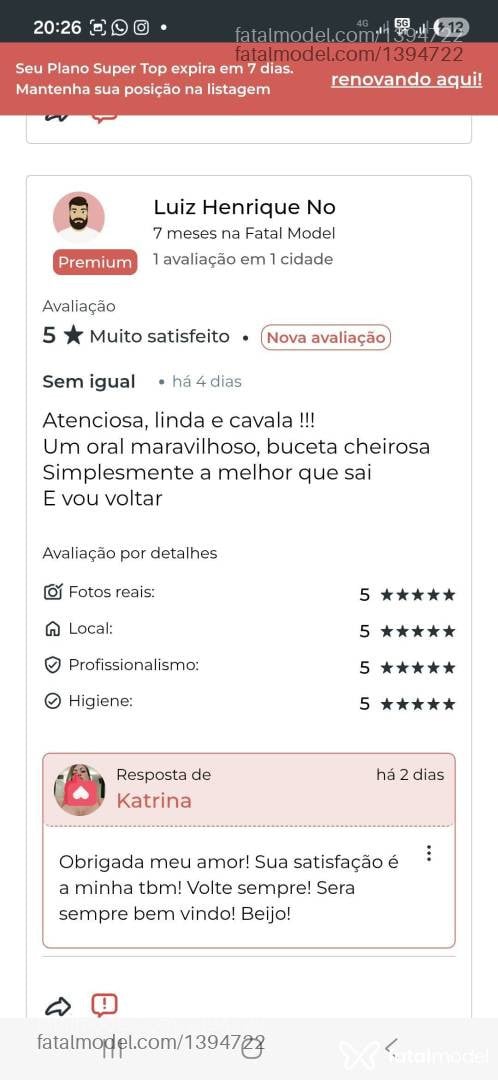 Acompanhante mulher loira (o) de olhos cinza - Katrina