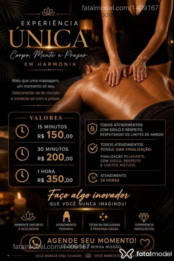 Acompanhante mulher morena (o) de olhos castanhos - Naty Califa