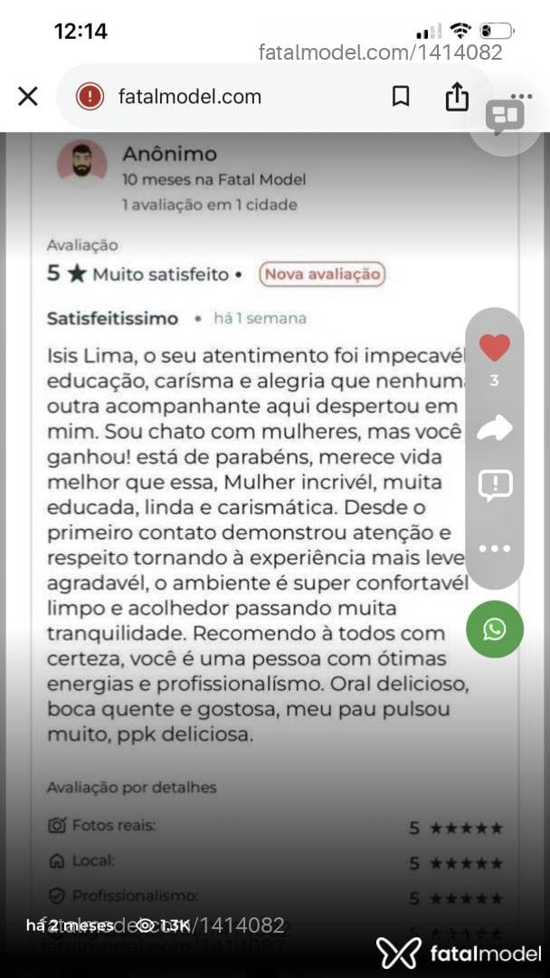 Acompanhante mulher loira (o) de olhos castanhos - Isis Lima