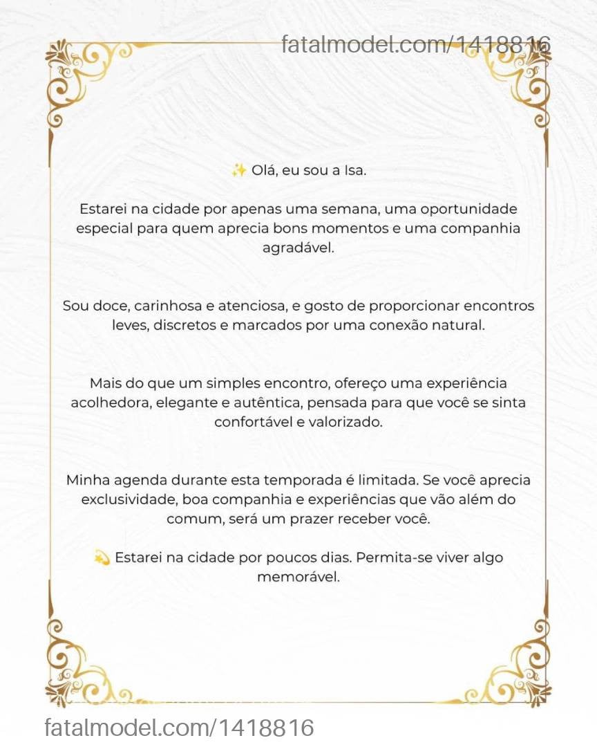 Acompanhante mulher loira (o) de olhos castanhos em Brasília - Isabelle