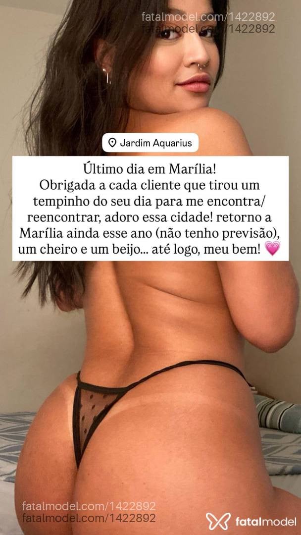 Acompanhante mulher morena (o) de olhos castanhos em Marília - Fernanda Machado
