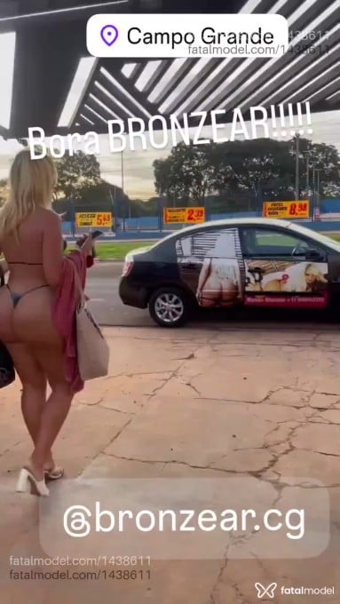 Acompanhante mulher trans loira (o) de olhos castanhos em Campo Grande - Nanda Steronn