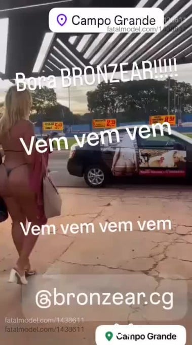 Acompanhante mulher trans loira (o) de olhos castanhos em Campo Grande - Nanda Steronn