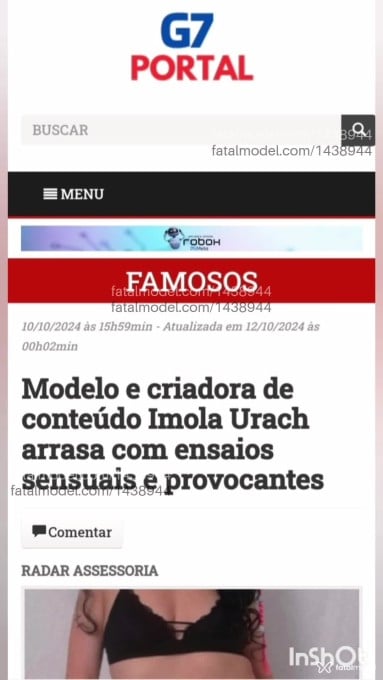 Acompanhante mulher morena (o) de olhos azuis em Umuarama - Imola Urach