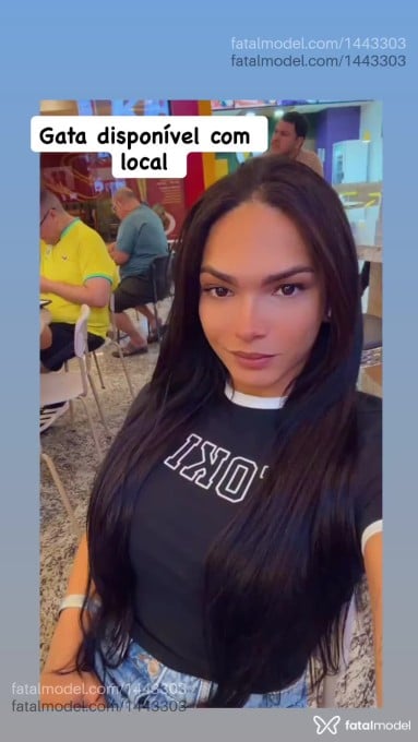 Acompanhante mulher trans morena (o) de olhos castanhos em Caruaru - Bruna