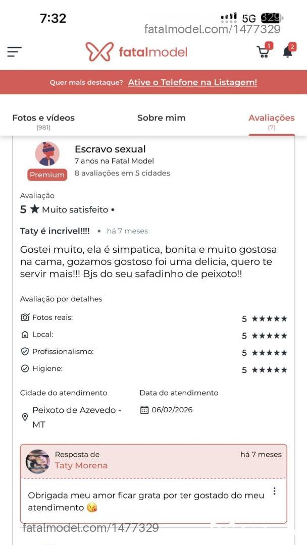 Acompanhante mulher trans morena (o) de olhos castanhos - Taty Morena