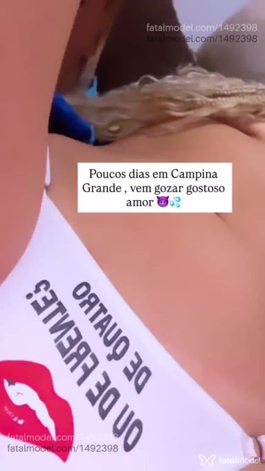 Acompanhante mulher loira (o) de olhos castanhos em Campina Grande - Fernanda Bueno