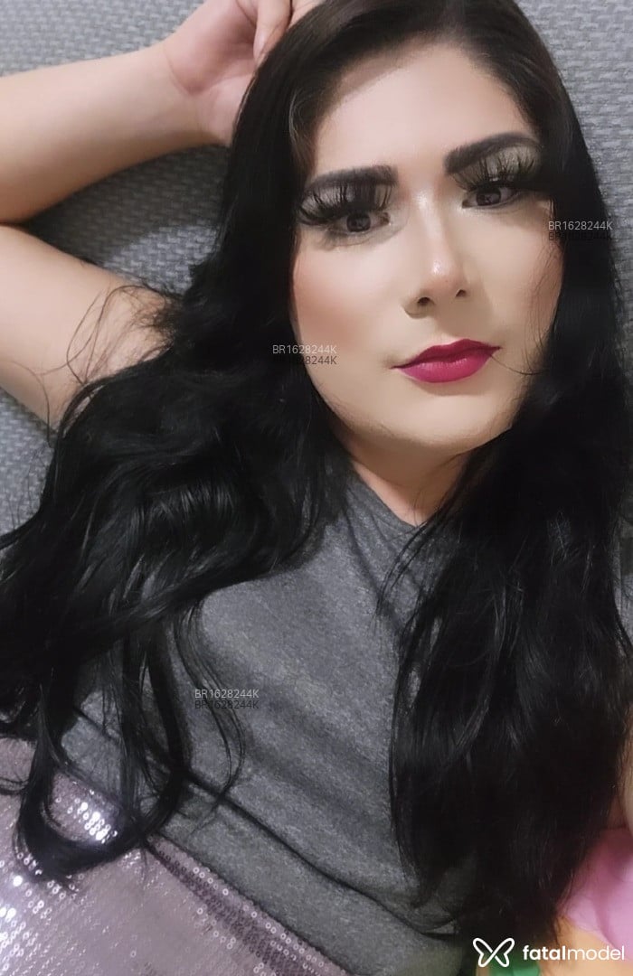 Acompanhante travesti morena (o) de olhos castanhos em Campo Grande - Nicole Coelho