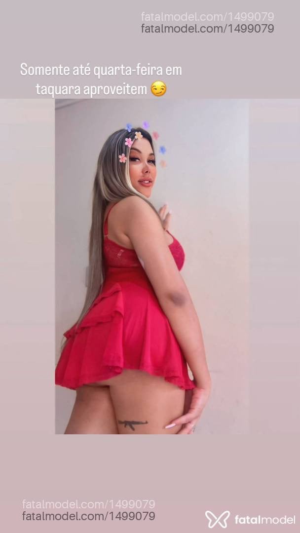 Acompanhante travesti loira (o) de olhos castanhos - Mel Ferrari