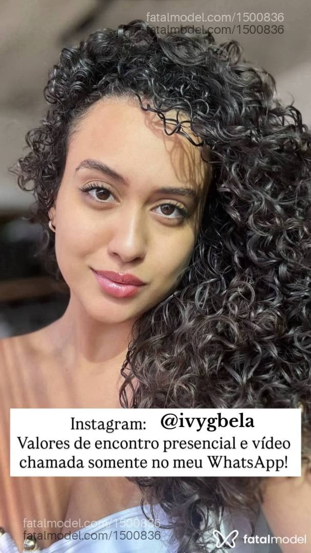 Acompanhante mulher com cabelo castanho de olhos castanhos em São Paulo - IVY BELAA