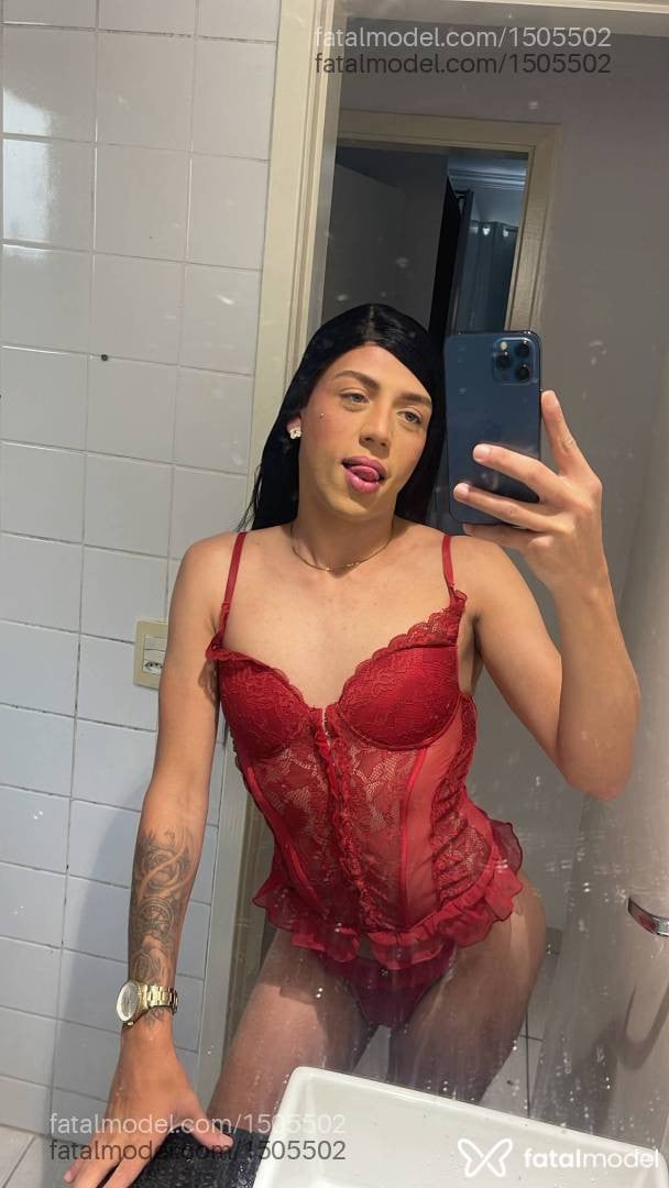 Acompanhante travesti morena (o) de olhos verdes - Luísa