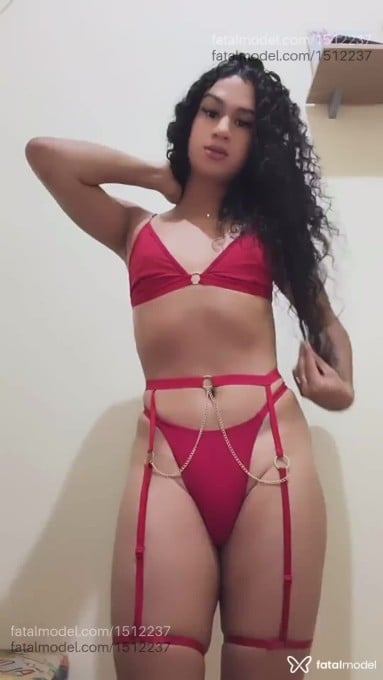 Acompanhante mulher trans morena (o) de olhos castanhos em Palmas - Kauane Soft