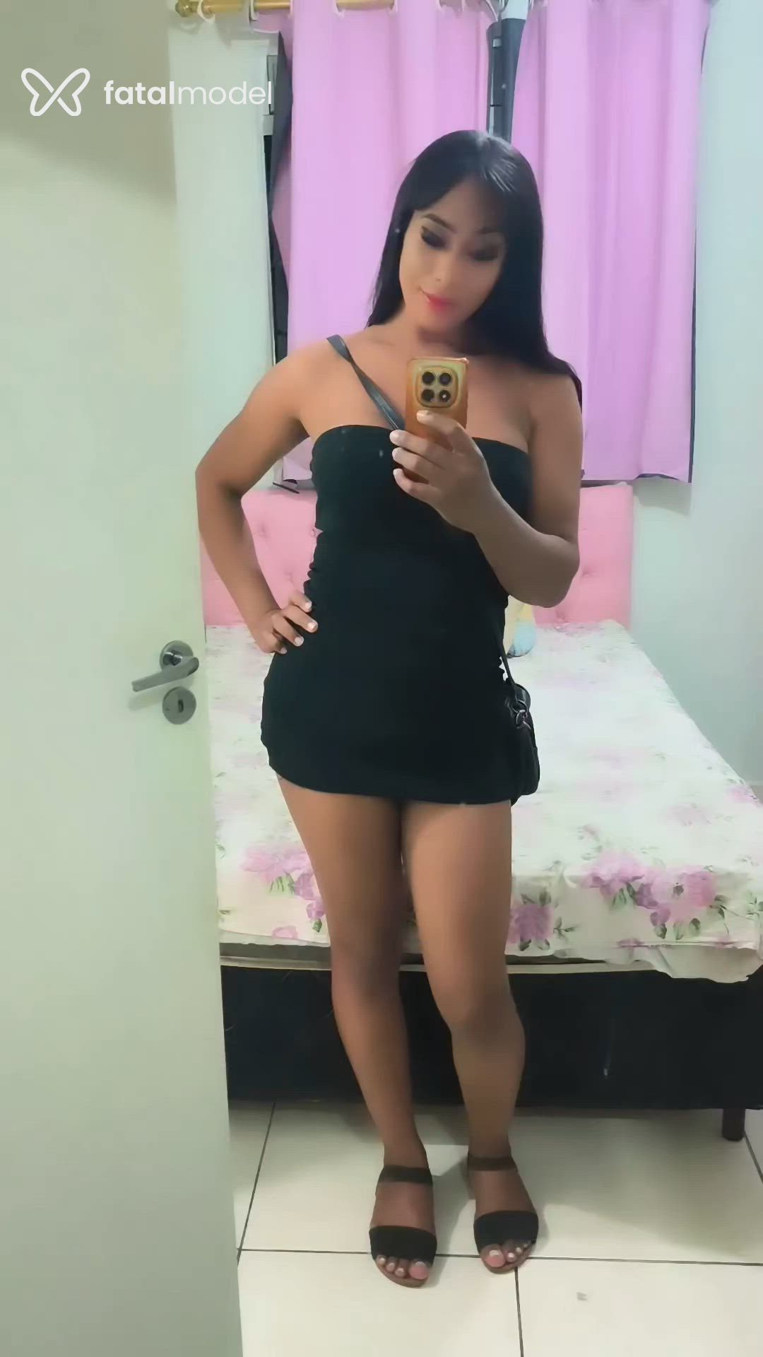 Acompanhante mulher trans com cabelo castanho de olhos castanhos - Pâmela Lacerda