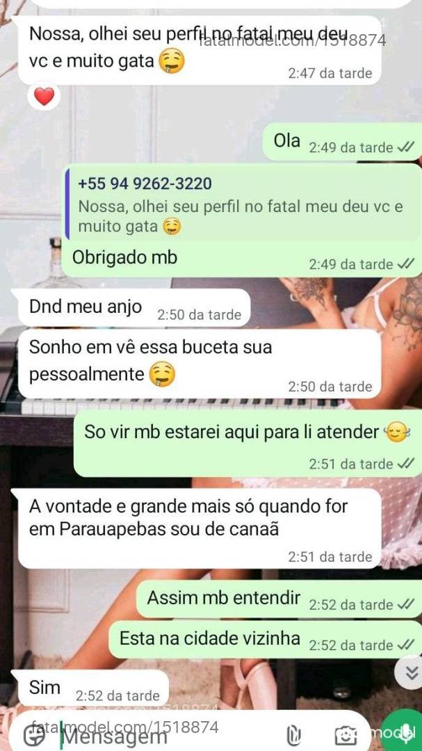 Acompanhante mulher ruiva (o) de olhos castanhos - Chryslane