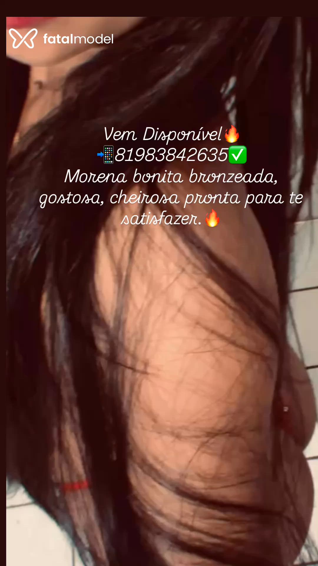 Acompanhante mulher morena (o) de olhos castanhos - Melziinha