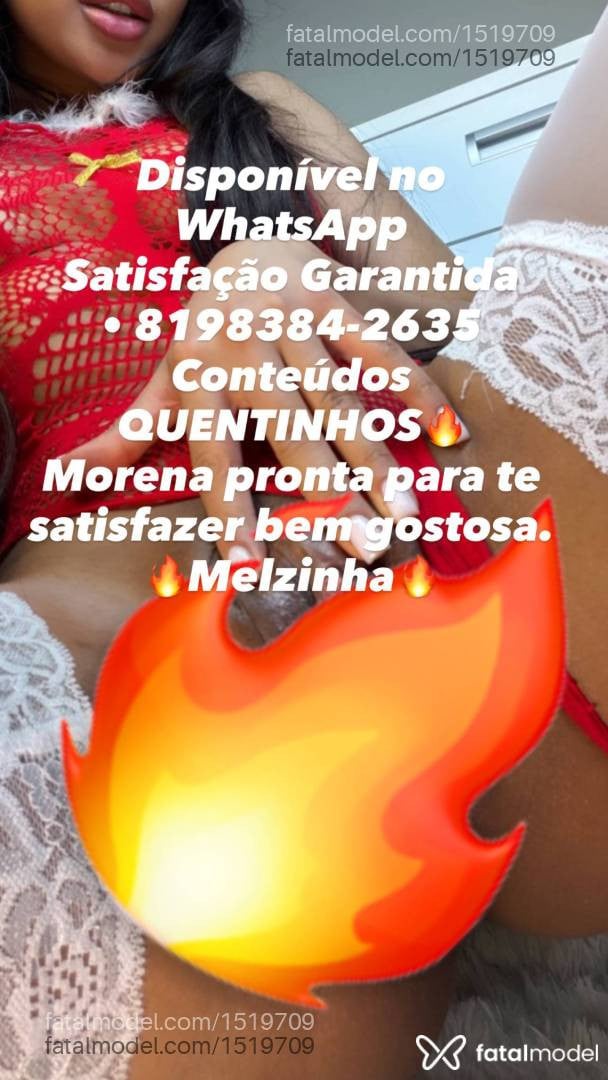Acompanhante mulher morena (o) de olhos castanhos - Melziinha