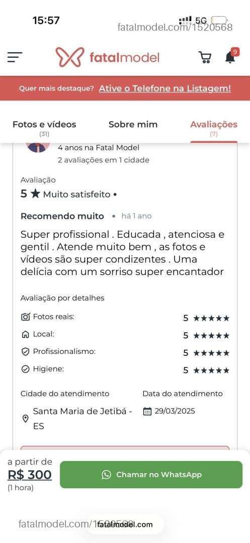 Acompanhante mulher morena (o) de olhos castanhos - Kapitu
