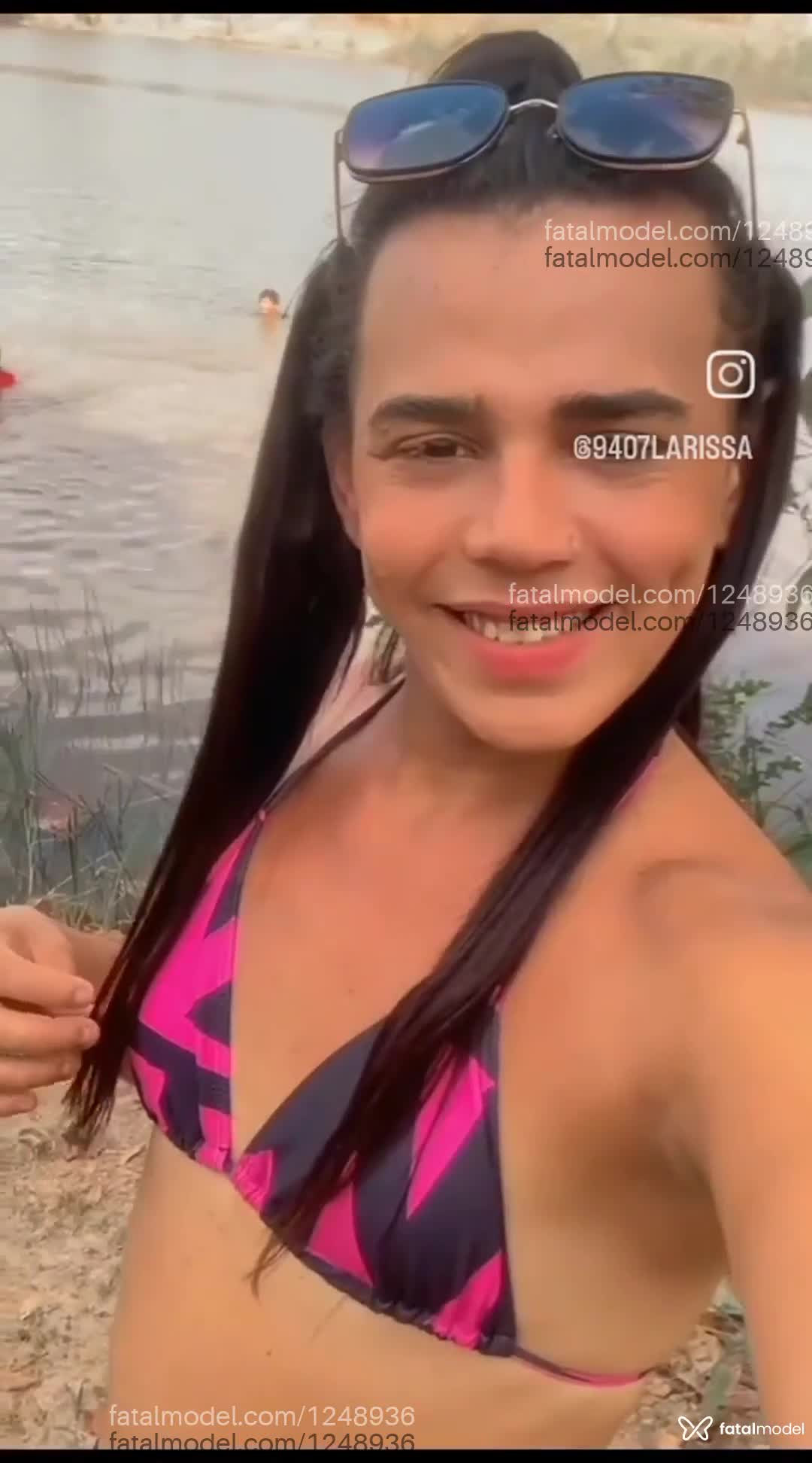 Acompanhante travesti com cabelo castanho de olhos castanhos em Ribeirão Cascalheira - Lary