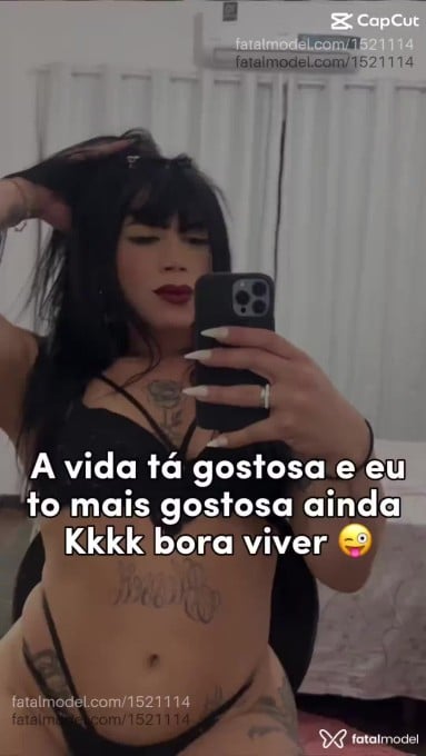 Acompanhante mulher trans morena (o) de olhos mel em Ponta Grossa - Camilli Santiis