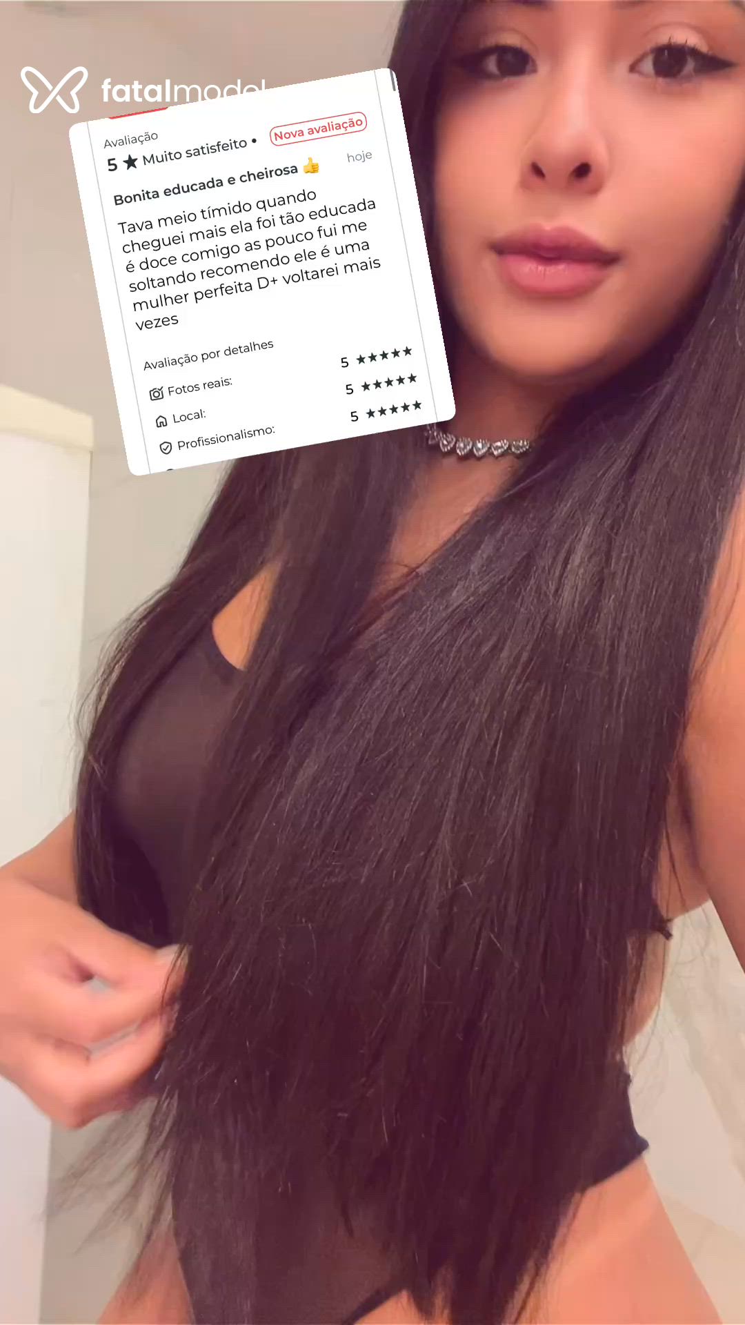 Acompanhante mulher morena (o) de olhos castanhos - Mel