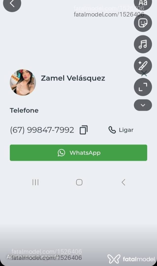 Acompanhante travesti morena (o) de olhos pretos em Presidente Epitácio - Zamel Velásquez