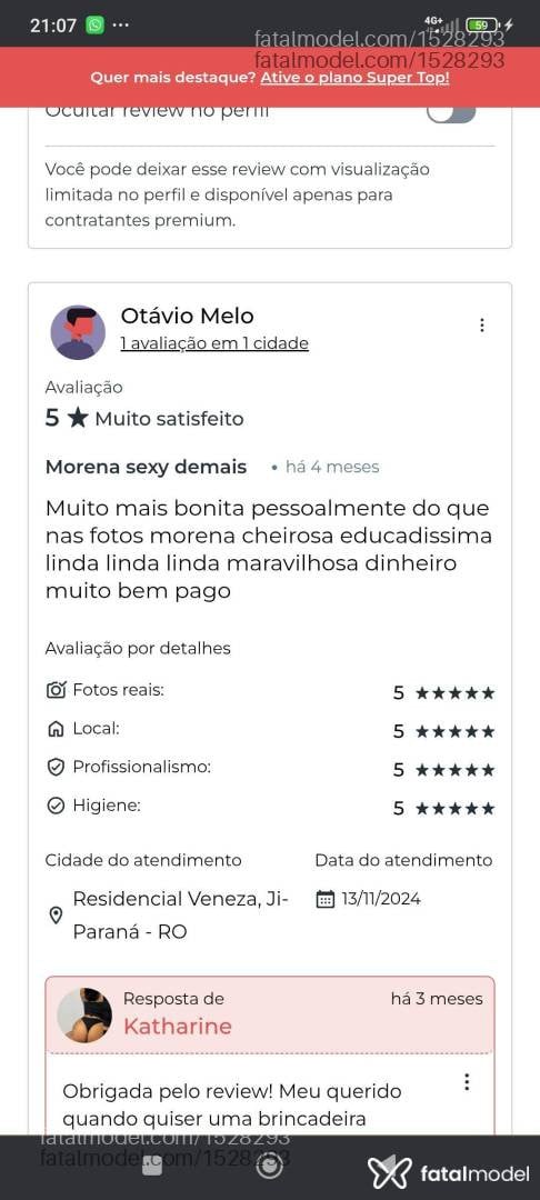 Acompanhante mulher morena (o) de olhos castanhos em Cáceres - Indianara Ferrari