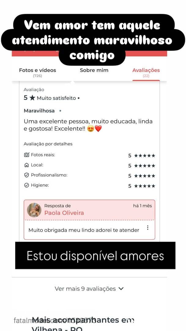 Acompanhante mulher loira (o) de olhos castanhos - Paola Oliveira