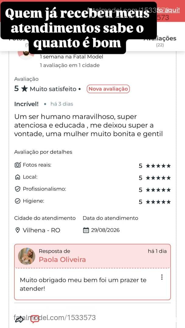 Acompanhante mulher loira (o) de olhos castanhos - Paola Oliveira