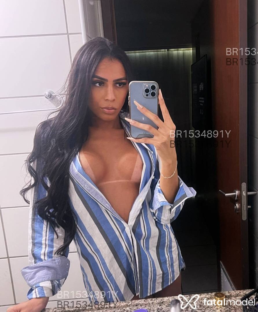 Acompanhante mulher trans morena (o) de olhos castanhos em Belo Horizonte - Aryane Silva