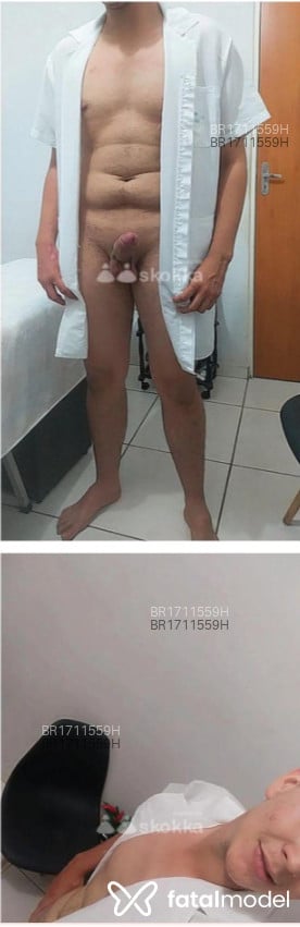 Acompanhante homem com cabelo castanho de olhos castanhos em Goiânia - Alexsander Bianca