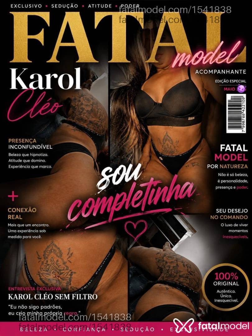 Acompanhante mulher com cabelo colorido de olhos castanhos - Karol Cléo