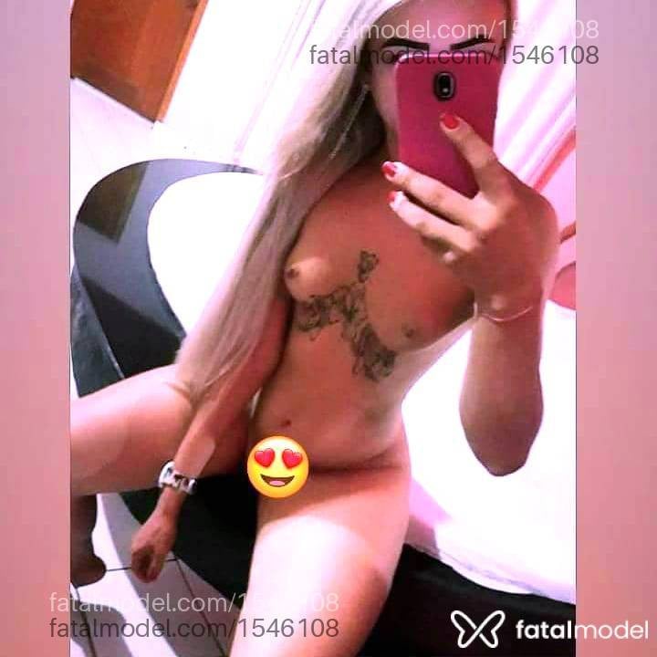 Acompanhante mulher trans loira (o) de olhos castanhos em Cuiabá - Mirela