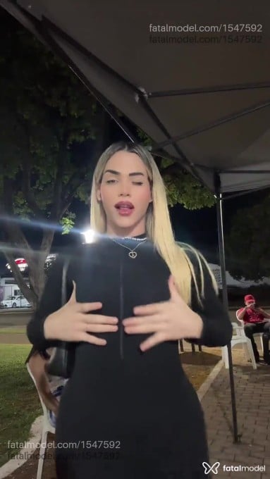 Acompanhante travesti loira (o) de olhos castanhos em Rondonópolis - Emilly Garcia