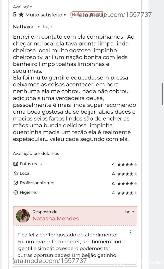 Acompanhante mulher trans morena (o) de olhos pretos em Mineiros - Natasha Mendes