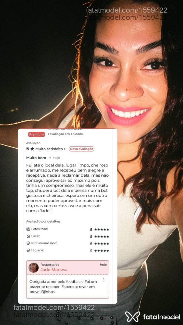 Acompanhante mulher morena (o) de olhos castanhos em Uberlândia - Jade Marieva