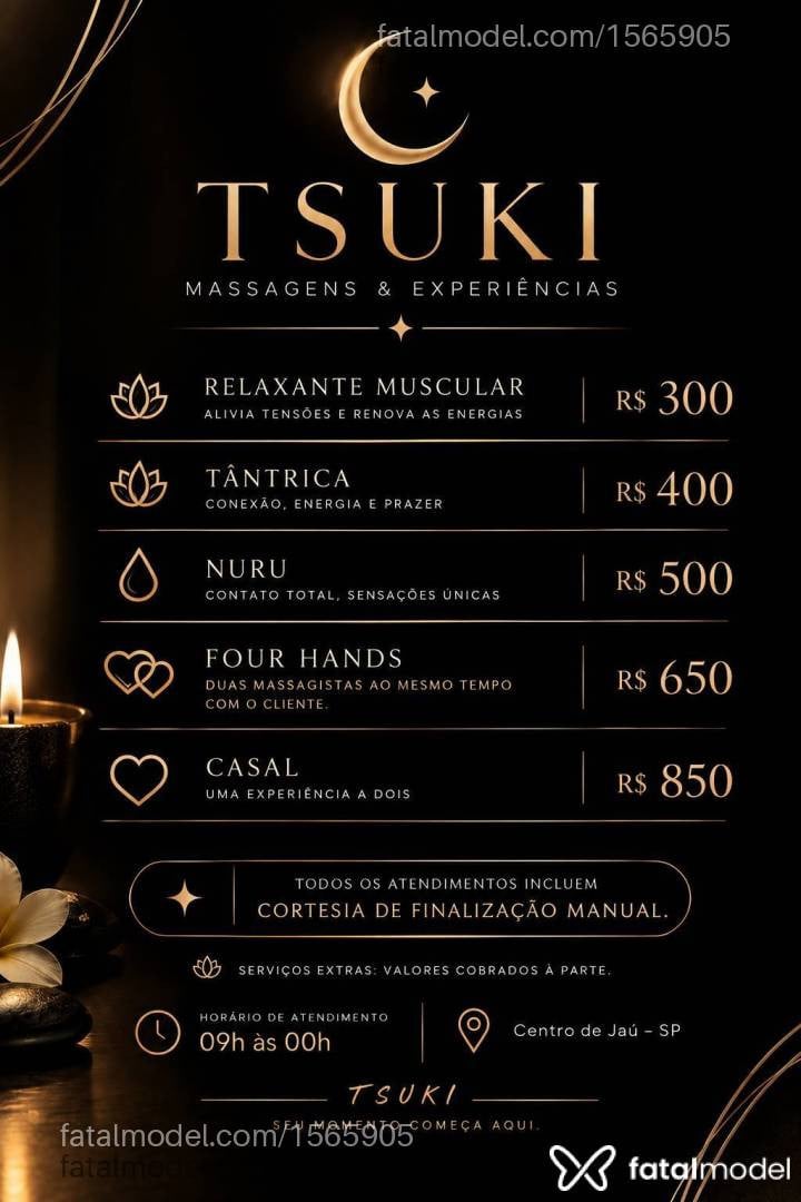 Acompanhante mulher morena (o) de olhos castanhos - Tsuki