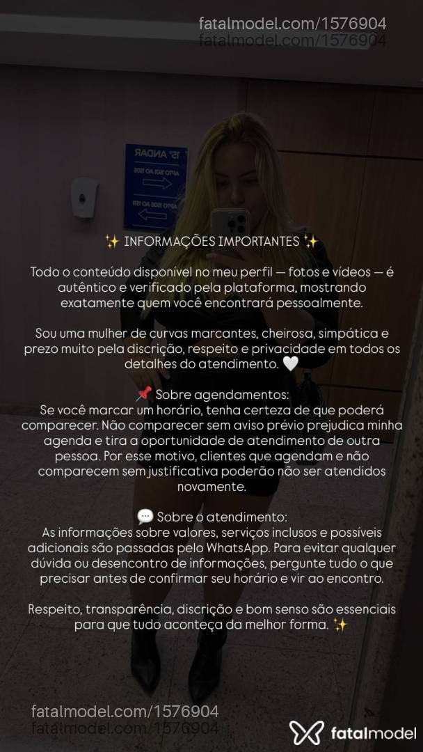 Acompanhante mulher loira (o) de olhos mel - Mikaelle Lins